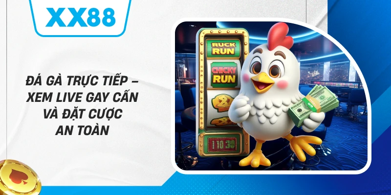 Đá Gà Trực Tiếp XX88 – Xem Live Gay Cấn Và Đặt Cược An Toàn