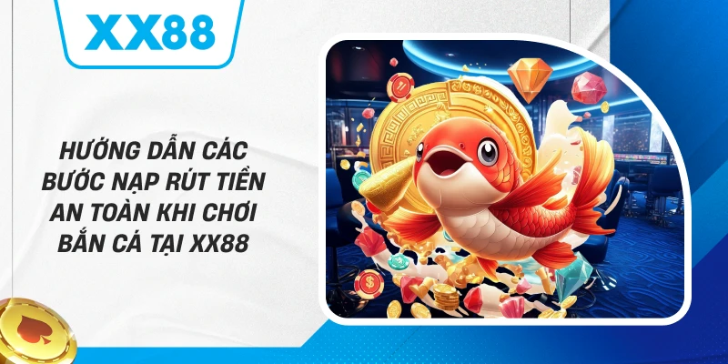 Hướng dẫn các bước nạp rút tiền an toàn khi chơi bắn cá tại XX88