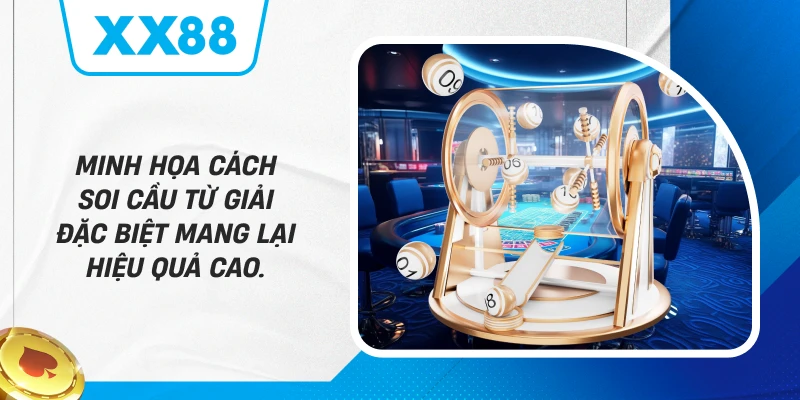 Minh họa cách soi cầu từ giải đặc biệt mang lại hiệu quả cao.