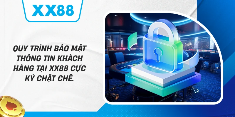 Quy trình bảo mật thông tin khách hàng tại XX88 cực kỳ chặt chẽ.